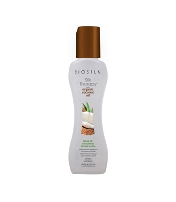 Picture of BIOSILK SILK THERAPY ORGANIC COCONUT OIL LEAVE-IN TREATMENT 67ML