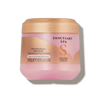 Picture of SANCTUARY SPA Lily & Rose Collection Pink Himalayan Salt Scrub 300ml