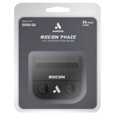 Picture of ANDIS RECON CLIPPER  STEEL PHAZE BLADE tērauda asmens стальное лезвие terasest tera plieno ašmenys