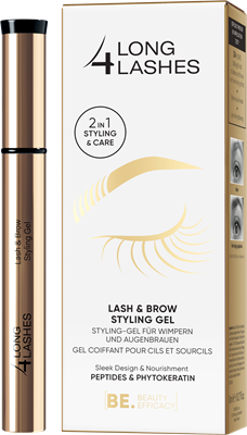 Picture of LONG 4 LASHES LASH & BROW STYLING GEL 8ML  Ripsmete ja kulmude kujundusgeel 8ML