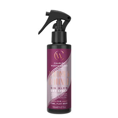 Picture of CHARLES WORTHINGTON Volume and Bounce Dry Spray 150ml  Спрей для сушки волос JUUKSEKUIVATAV SPRAY LĪDZEKLIS MATU ŽĀVĒŠANAI APYVŪNA IR STABILI PLAUKŲ APYVŪNA