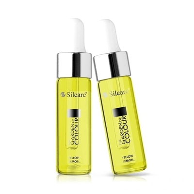 Picture of Silcare Värvide Aed Õli Sidrunikollane 15ml Küünenaha ja Küünte Õli