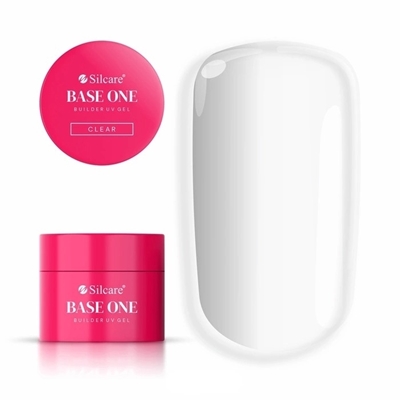 Picture of Silcare Base One Builder UV geel CLEAR 50g