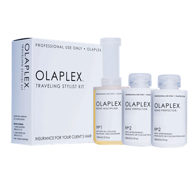 Picture of OLAPLEX ПУТЕШЕСТВЕННИК СТИЛИСТ КОМПЛЕКТ NR.1 100 ML, NR.2 100 ML X2
